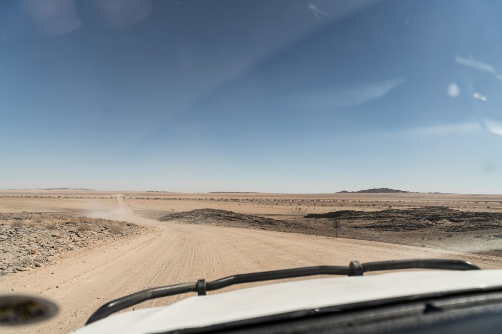 Roadtrip en Namibie, la route pour aller à Walvis Bay