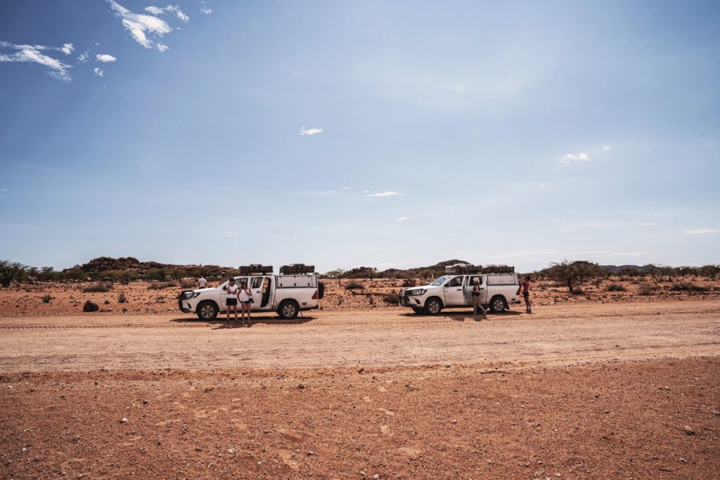 Roadtrip en Namibie avec nos 4x4