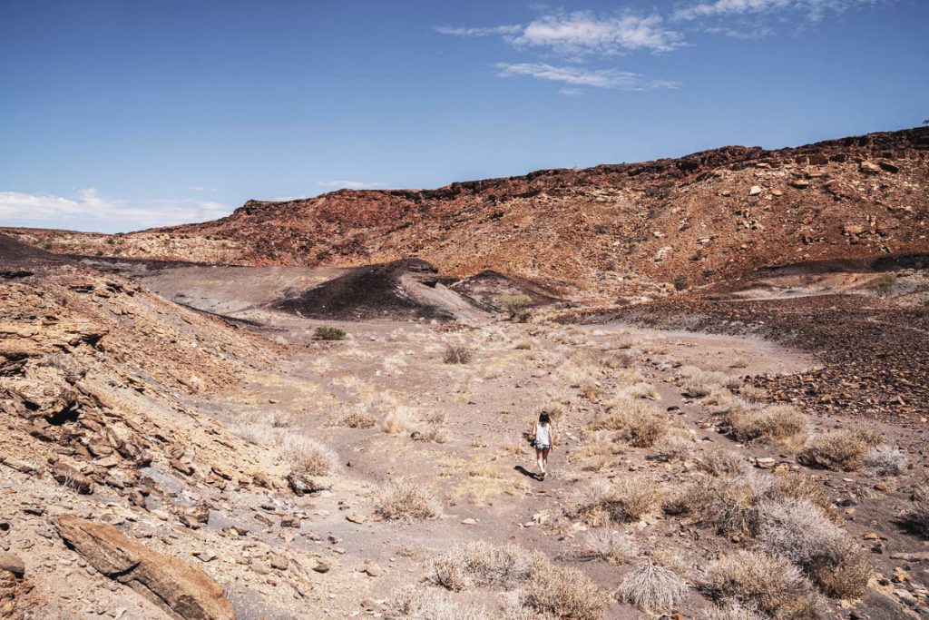 Roadtrip en Namibie à la découverte de la Burnt Mountain