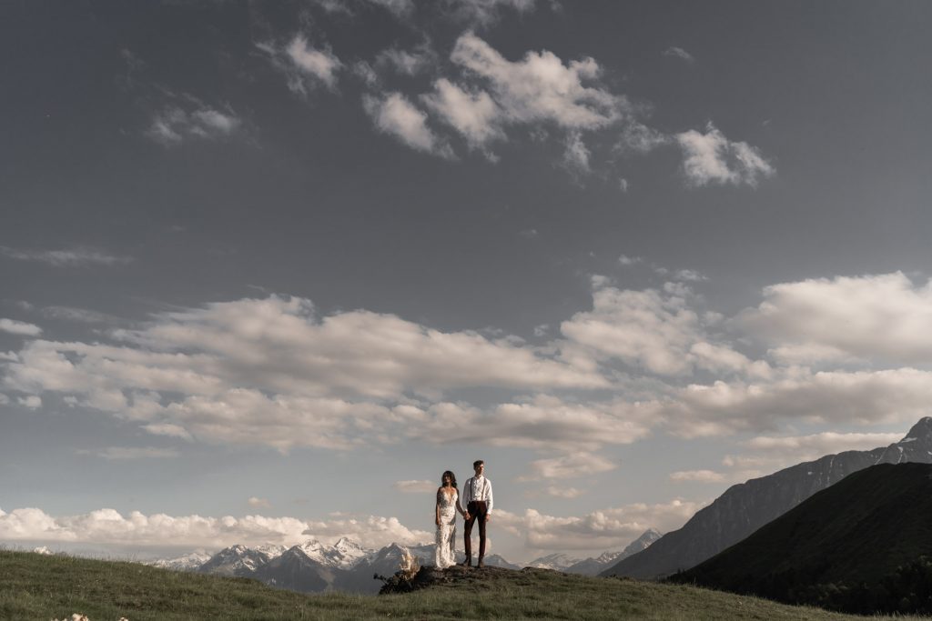 Elopement dans les montages - Pyrénées - Photographe de Mariage - Margaux Gatti