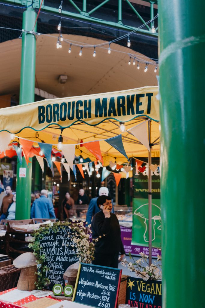 Borought Market Londres - Pause déjeuner